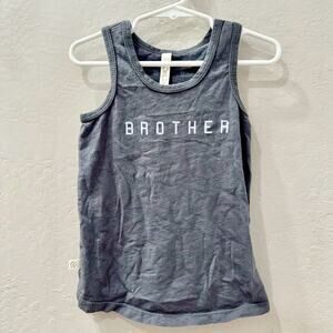 Childhoods Slate Brother Tank Top